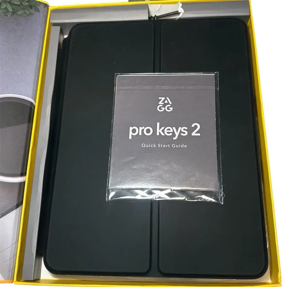 Zagg Pro Keys 2 for 2024 iPad Pro 11-inch M4 Tablet Black - New / Open Box
